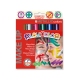 Sticks de Maquillage Sans Parabènes 10g - Playcolor Make Up Metallic Pocket - 6 couleurs métalliques assorties - 01011