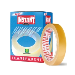 Lot de 8 rubans adhésifs transparent 66m x 19mm - INSTANT