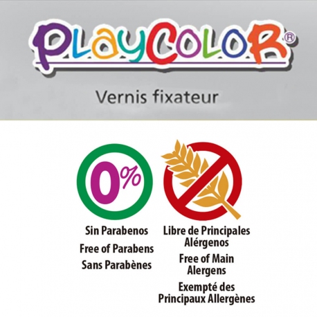 Vernis fixateur pour peinture 1000 ml. - PLAYCOLOR