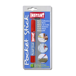 Batons de colle Pocket Classic 5g - s'utilise comme un stylo - collage de précision - INSTANT