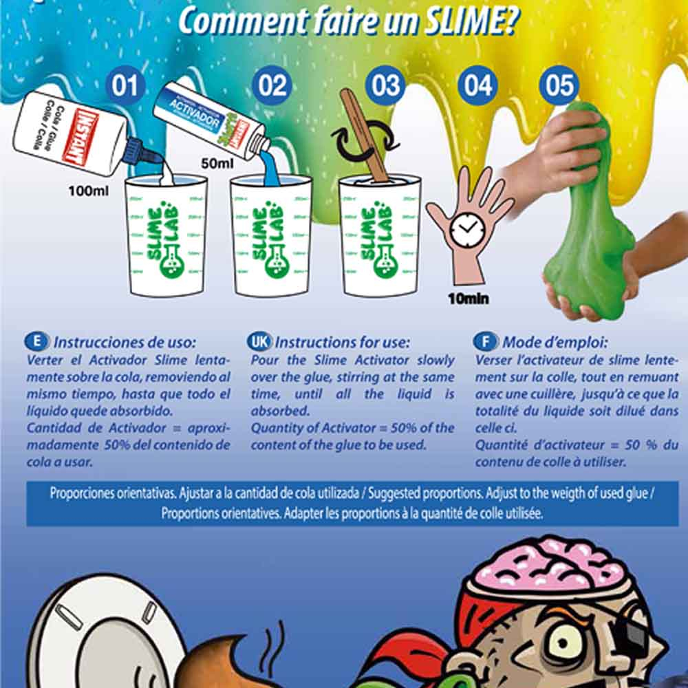 Créez du slime avec ce produit magique de 250 ml à ajouter !