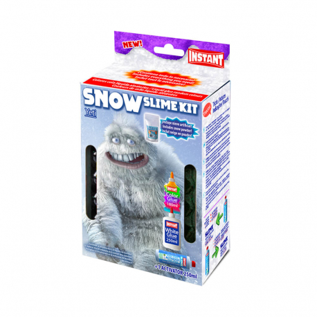 Kit pour fabriquer son SLIME SNOW - Thème YETI