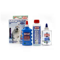 Kit pour fabriquer son SLIME SNOW - Thème PHOQUE