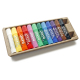 Sticks de peinture gouache solide 10g - BASIC ONE - 12 couleurs assorties
