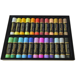 Playcolor Genius Artyst - Pack de 24 sticks de 20 Gr. Playcolor Genius - 24 coloris assortis - 58321